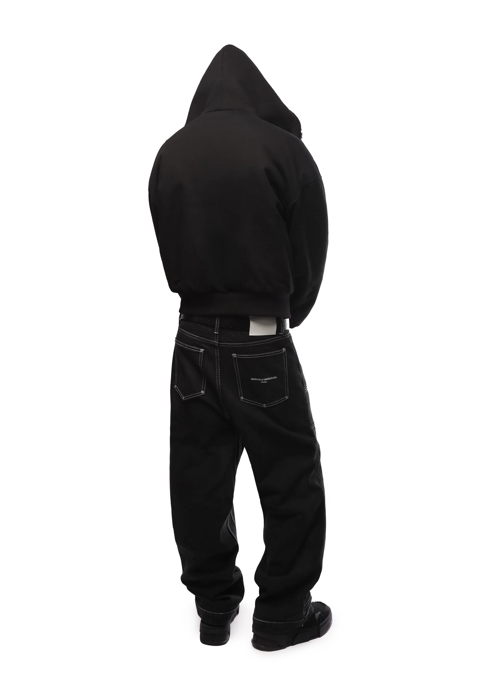 REVERSIBLE PANTHER ZIP HOODIE