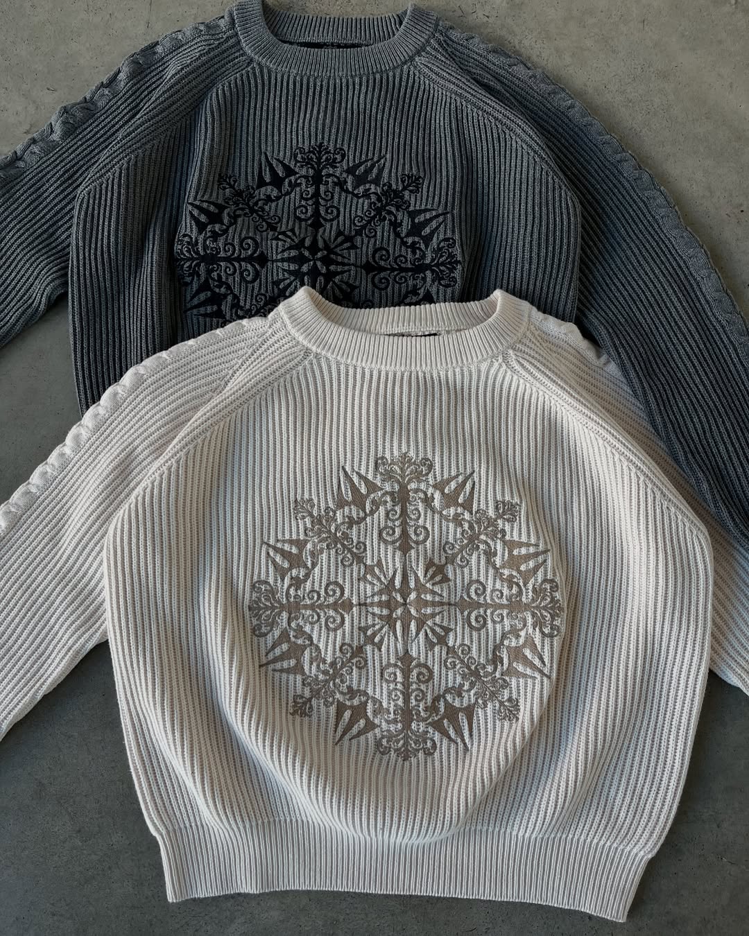 Ashmere Emblem Knit Pullover